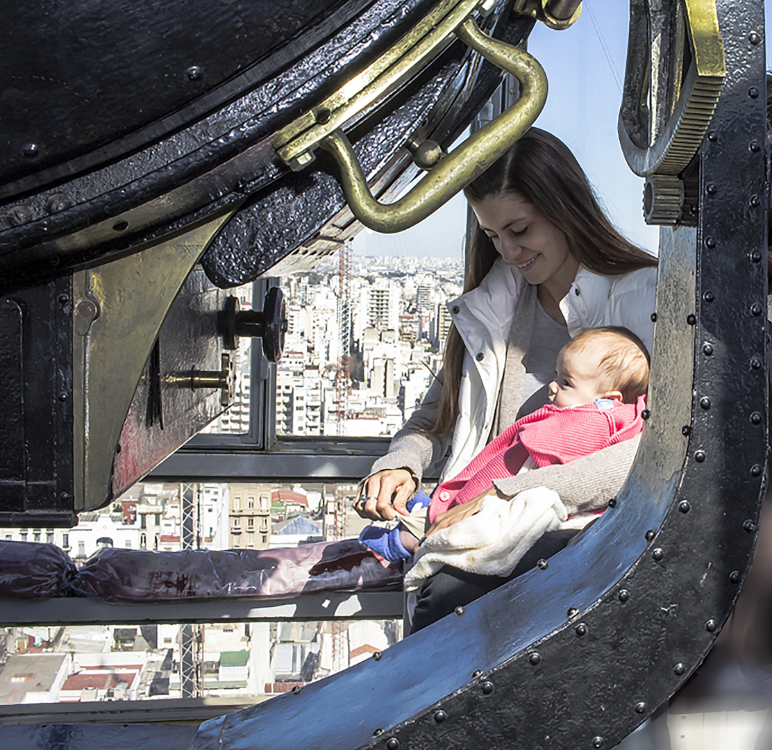 Con mamá en el Faro