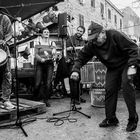 Concert of ethnic music group Doudou Diouf at the popular market of Ballarò #2