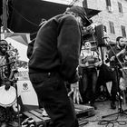 Concert of ethnic music group Doudou Diouf at the popular market of Ballarò #3