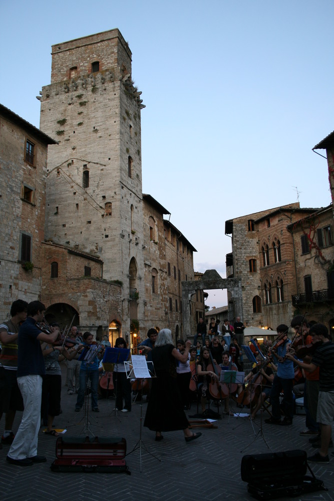 Concerto a San Gimignano