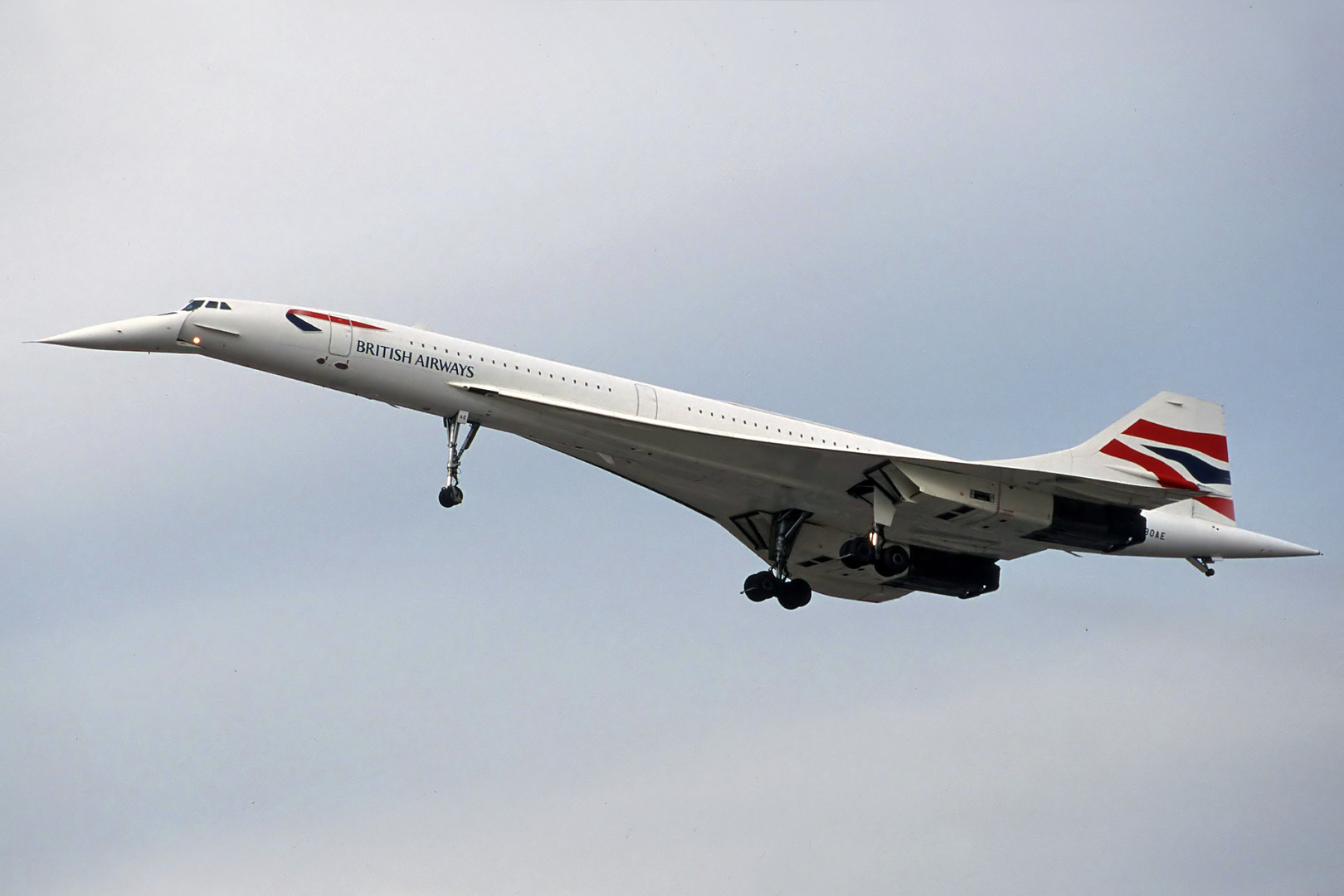 Concorde G-BOAE London Heathrow August 1998