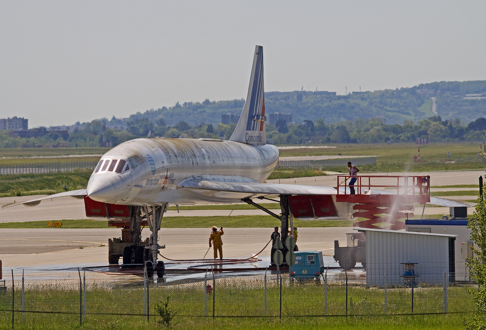 Concorde Waschtag Toulouse