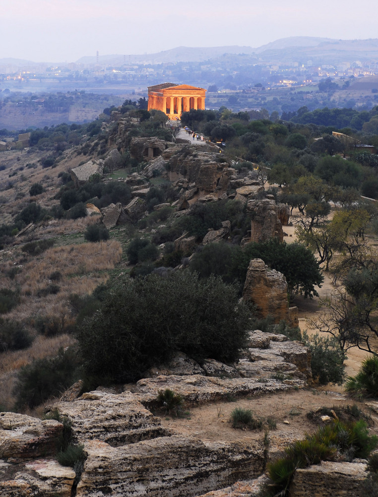 Concordia Tempel in Agrigent