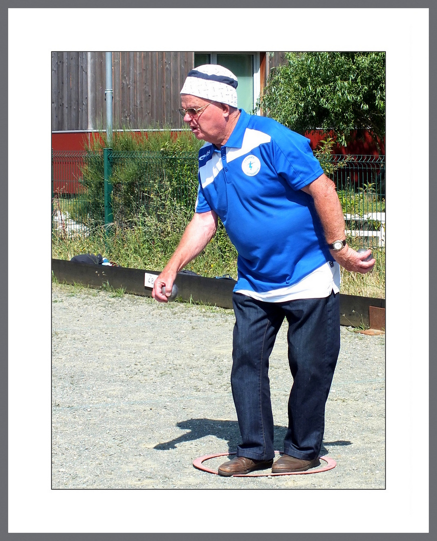 Concours de pétanque