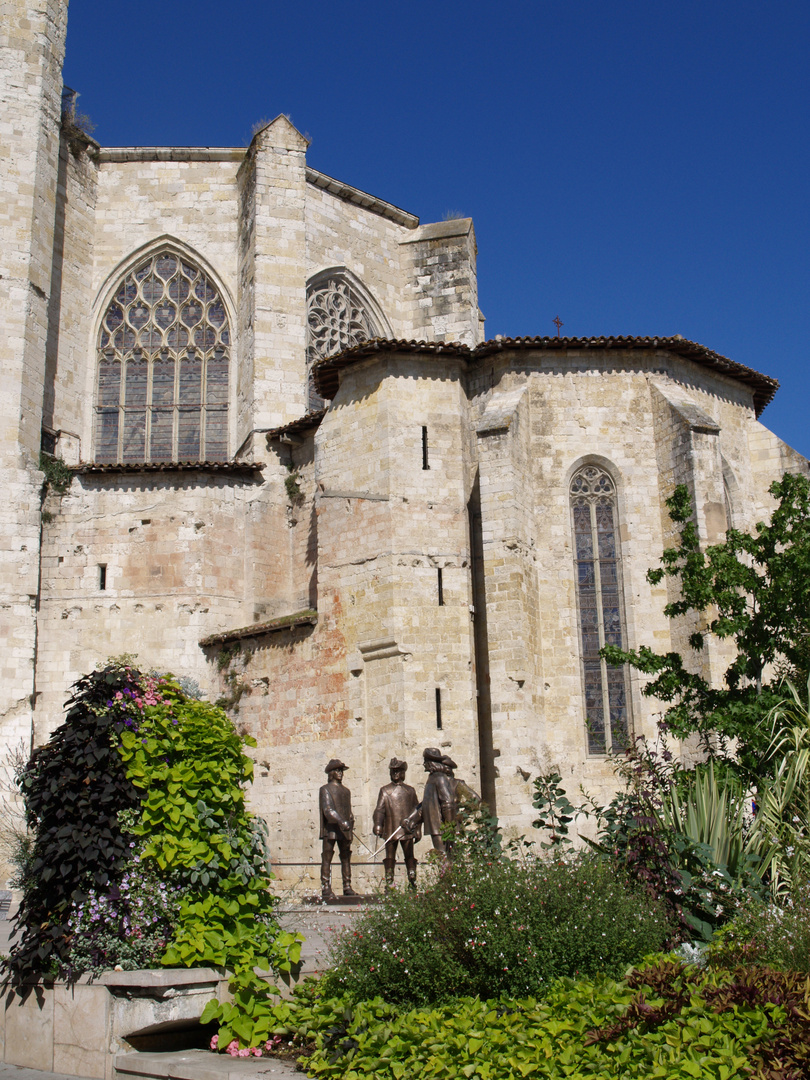 Condom – Abside de la cathédrale (XVIème)