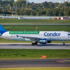 Condor Airbus A320-212 ( Engel auf Reisen, so geht sächsich )
