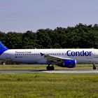 Condor Airbus  A320  D-AICC -  Flug DE1408 von FRA nach ACE ARRECIFE, SPAIN 29.8.17