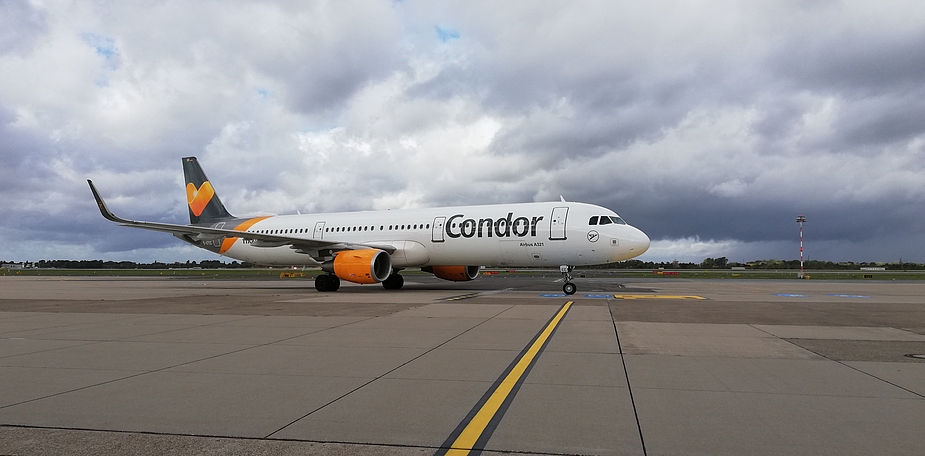 Condor Airbus A321 in Düsseldorf