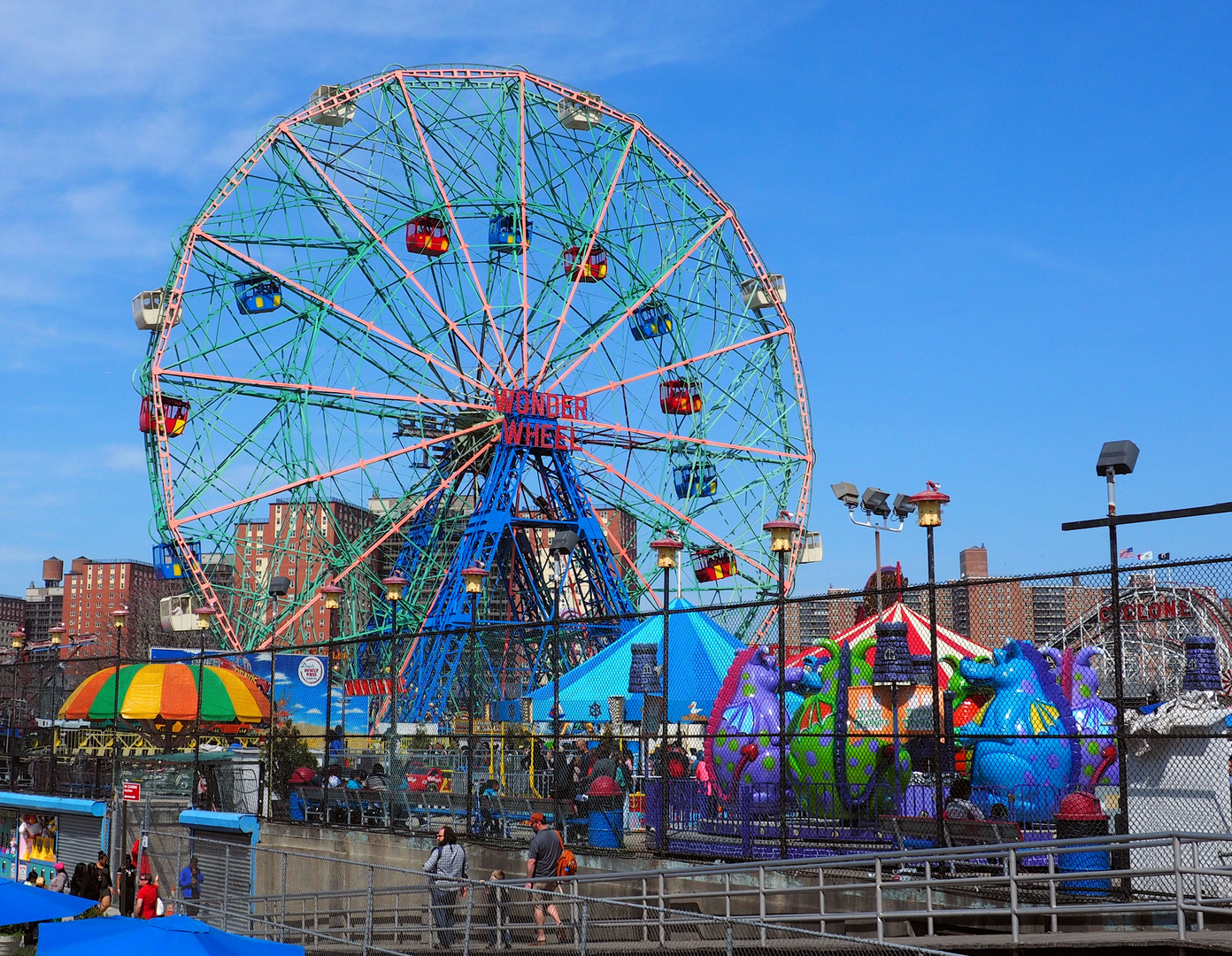 Coney Island.... das Riesenrad der anderen Art...