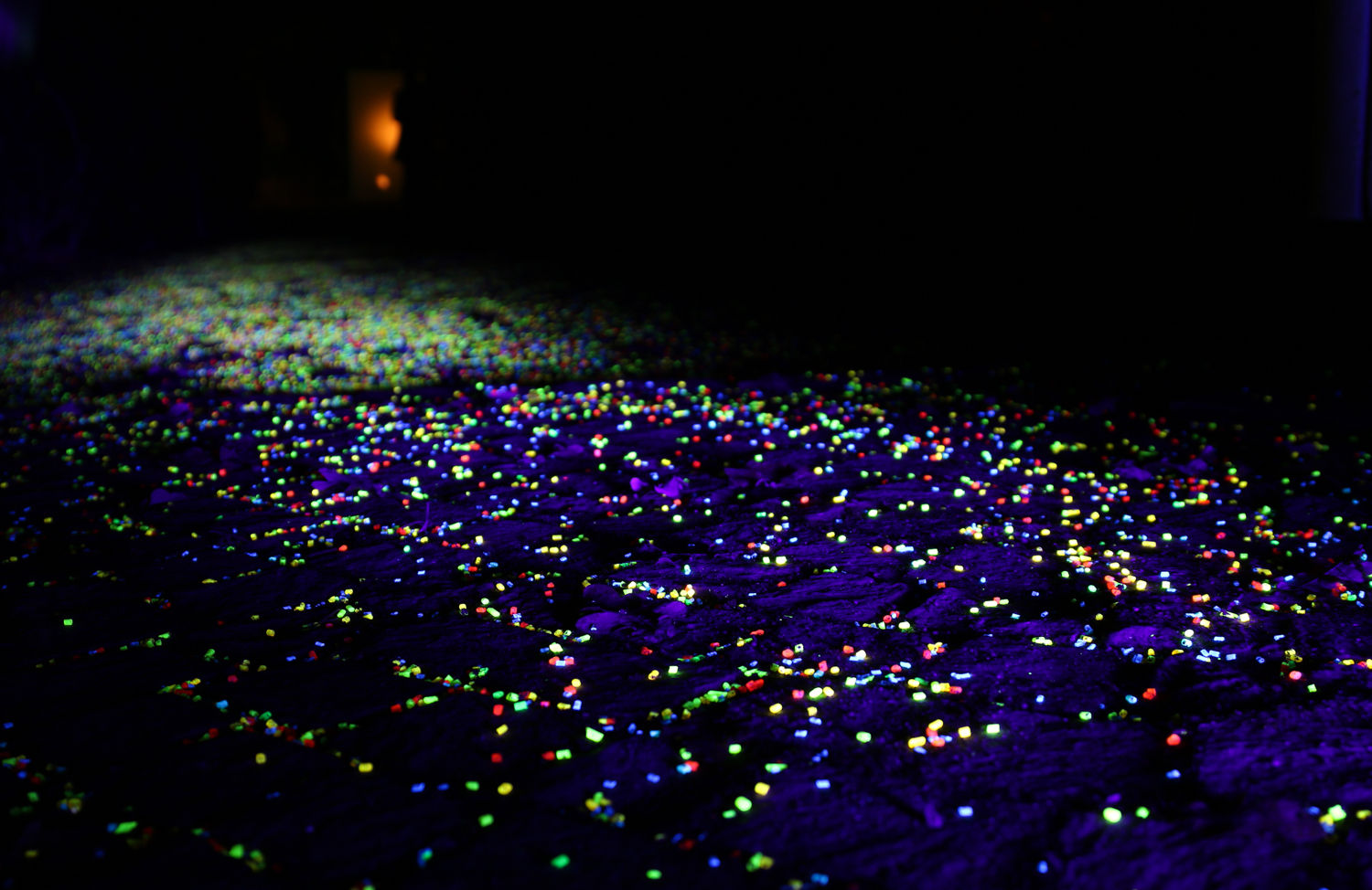 confetti in the night