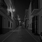 Conil-Gasse-SW-Nacht