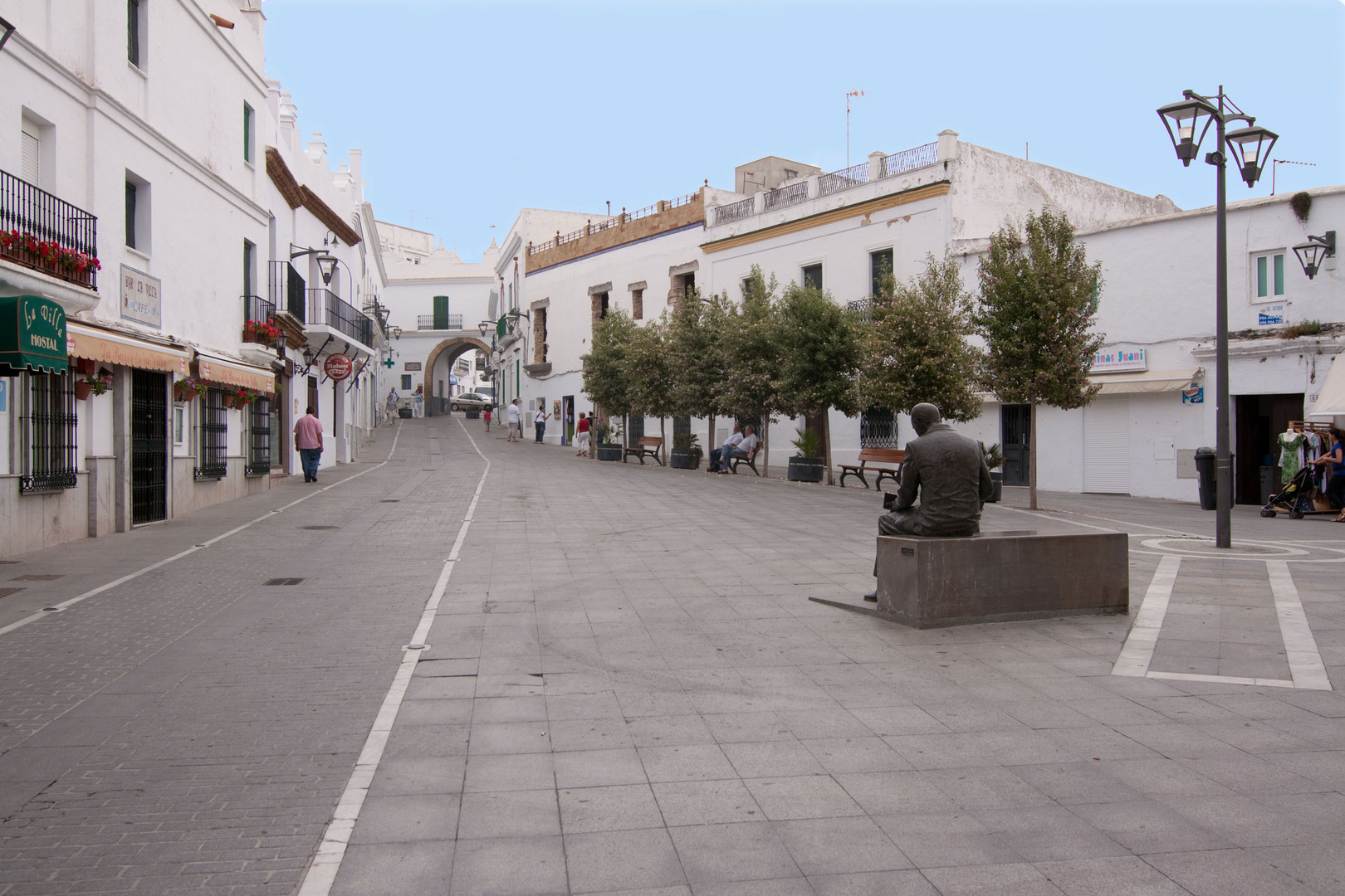 Conil-Marktplatz