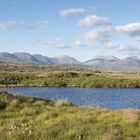 Connemara Moorlandschaft mit den Twelve Bens