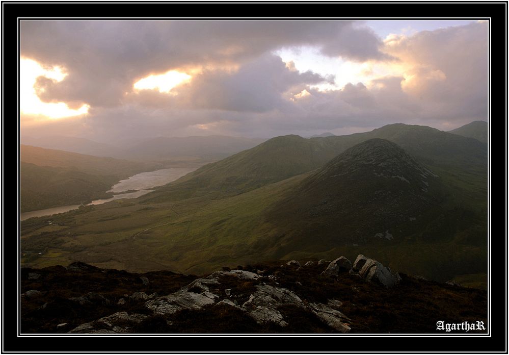 Connemara national park&sunrise