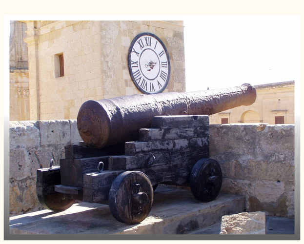 connon at gozo cathedral