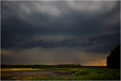 "Connywetter" über dem Moor