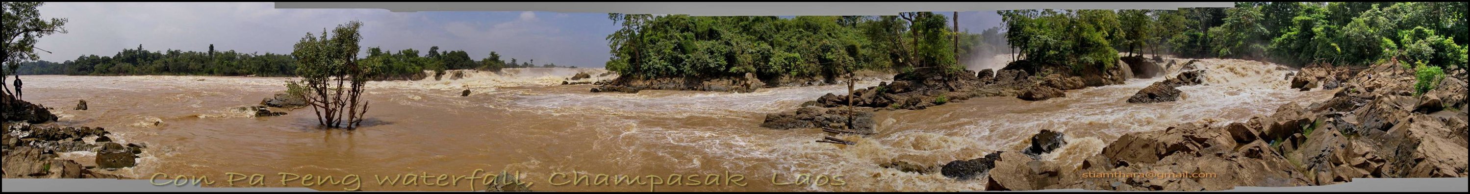 ConPaPeng waterfall, Laos