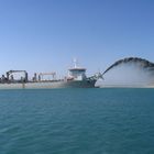 construction of PALM ISLAND DUBAI