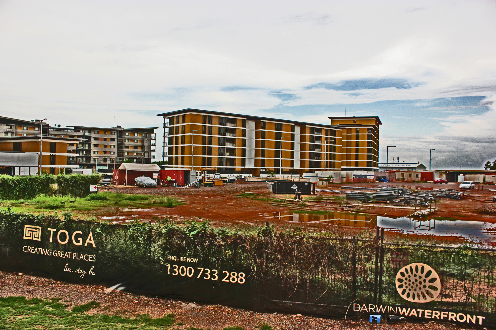 Construction Site, Darwin Waterfront Precinct