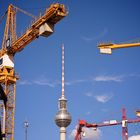 Construction time again versus Berlin TV tower