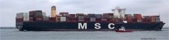 Container Carrier MSC JADE, Rotterdam.