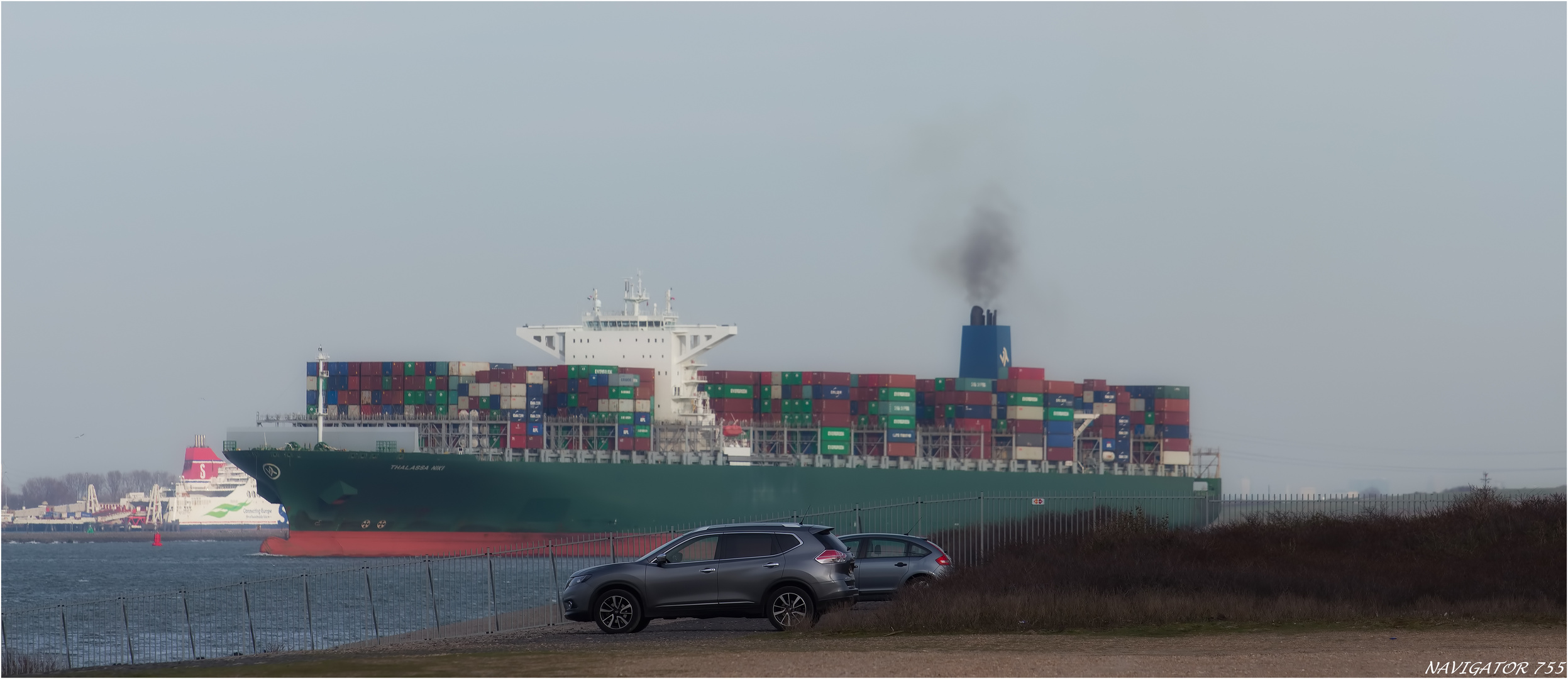 Container Carrier THALASSA NIKI, Rotterdam.