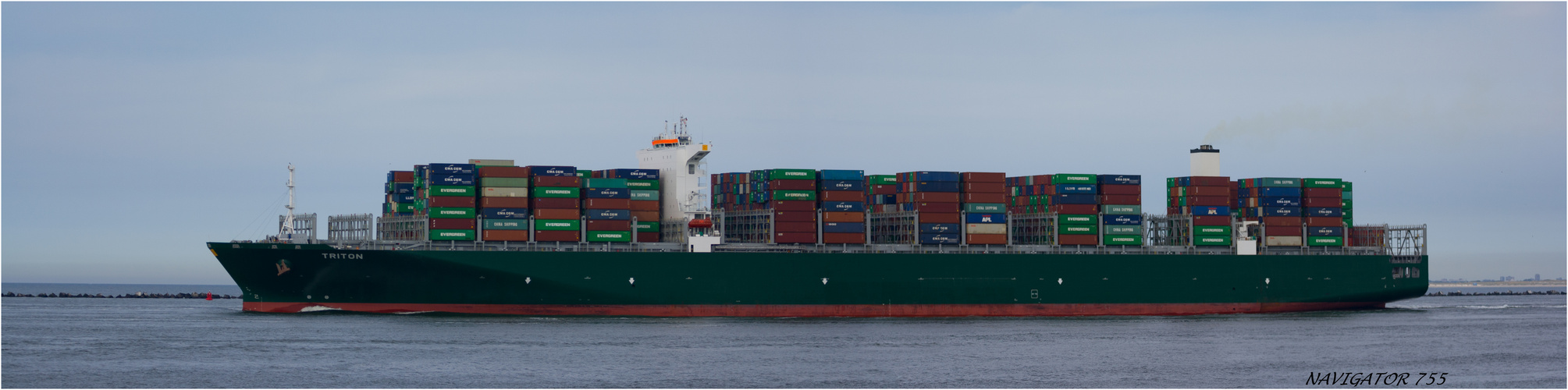 Container Carrier TRITON, Rotterdam.