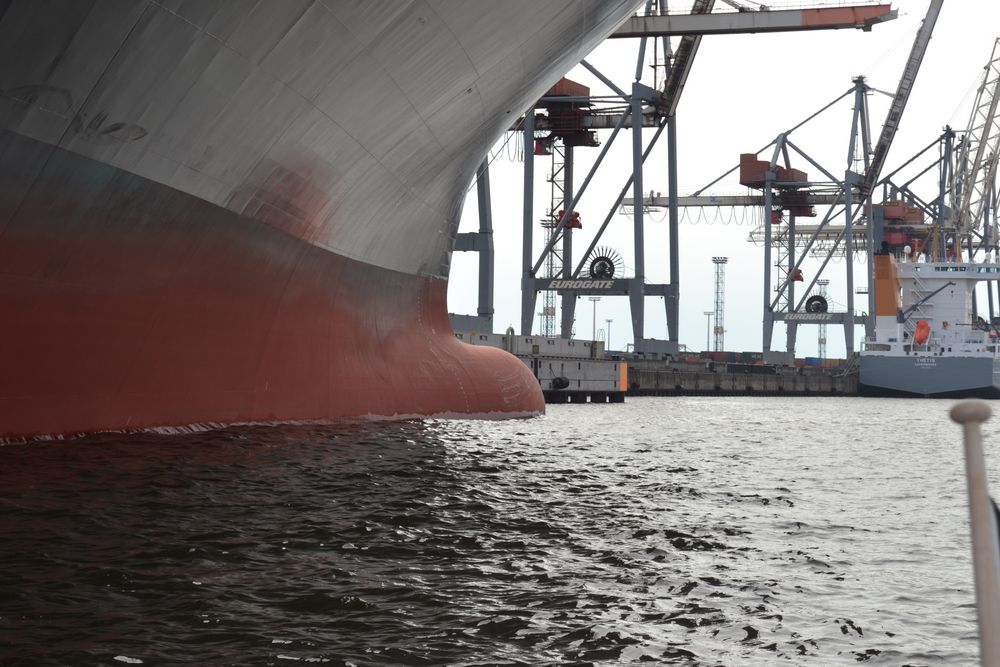 Container Hafen Hamburg 2