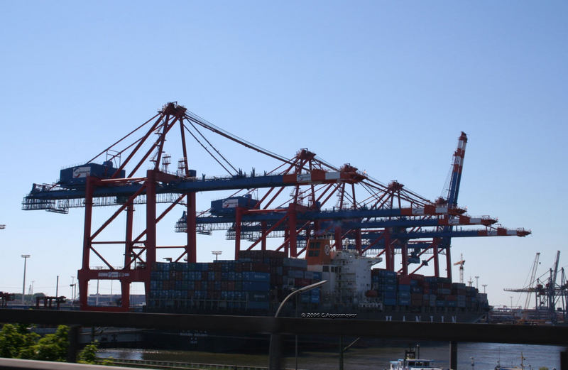 Container Hafen Hamburg