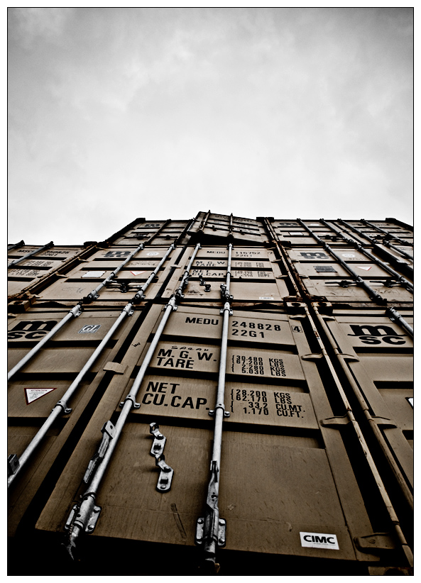 Container - Hafen - Mainz