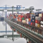Container-Hafen Mannheim 