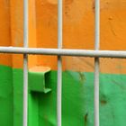 Container hinter Gittern . . . 