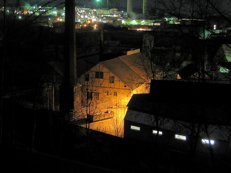 Container im Spotlight Foto & Bild techniken, aufnahmetechniken, dri