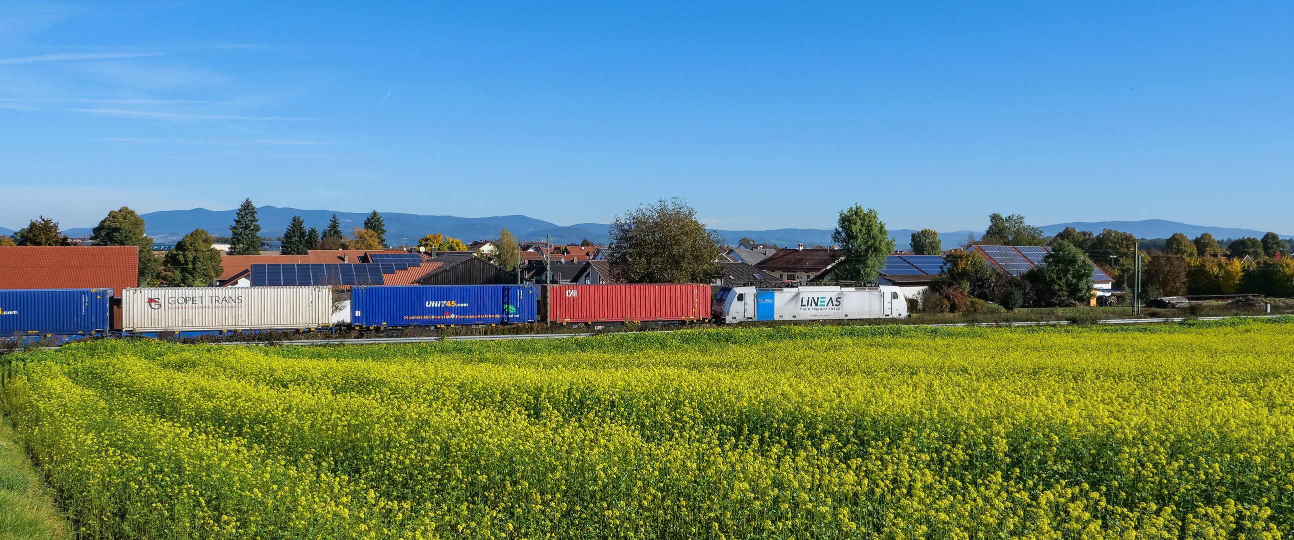 Container nach Österreich