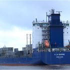 Container Ship A LA MARINE, NOK; Germany.