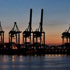 Container Terminal Altenwerder in Hamburg