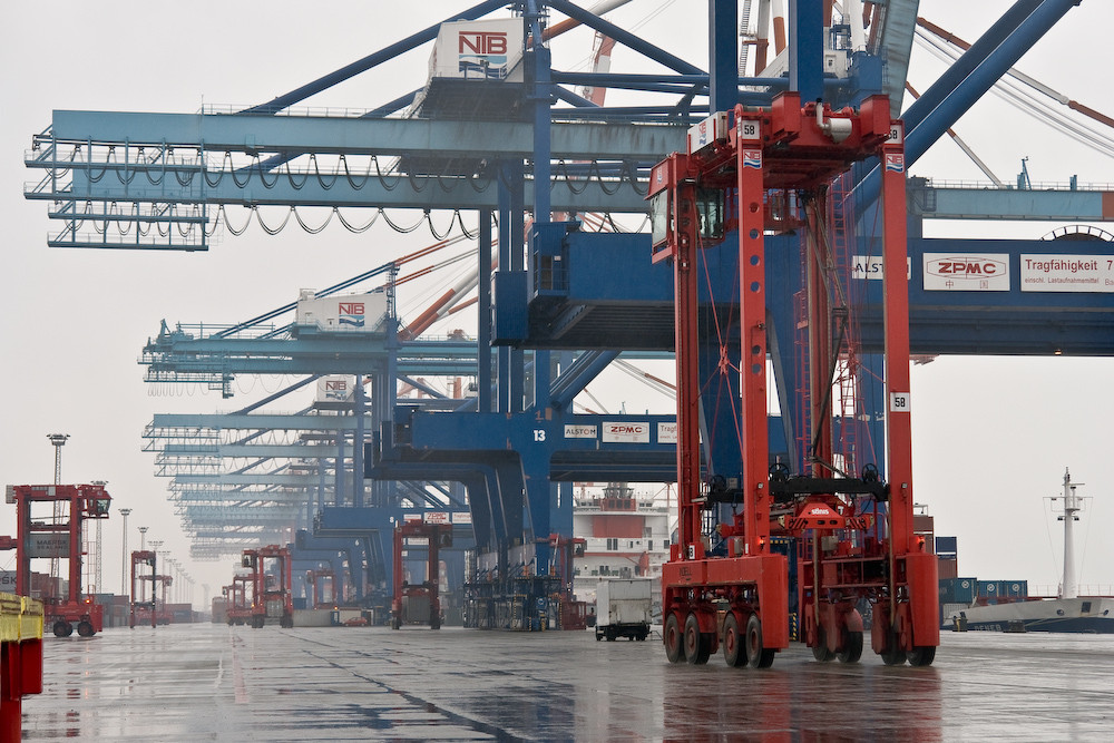 Container Terminal Bremerhaven Foto & Bild deutschland, europe