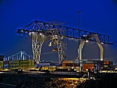 Container Terminal- Rheinhafen-Krefeld