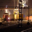 Containerbahnhof in Karlsruhe