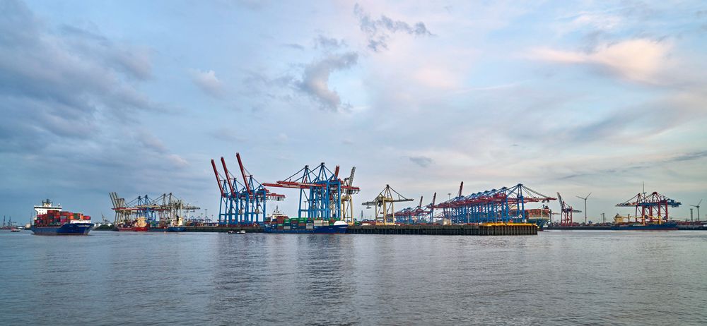 Containerhafen Foto & Bild | deutschland, europe, hamburg Bilder auf ...