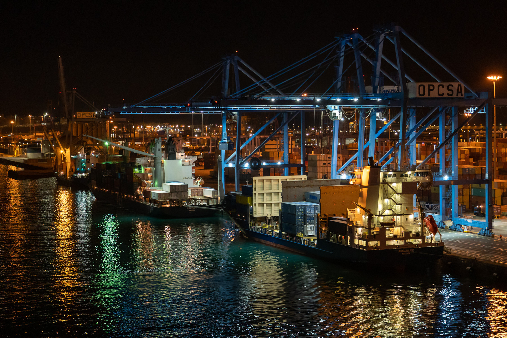 Containerhafen Las Palmas