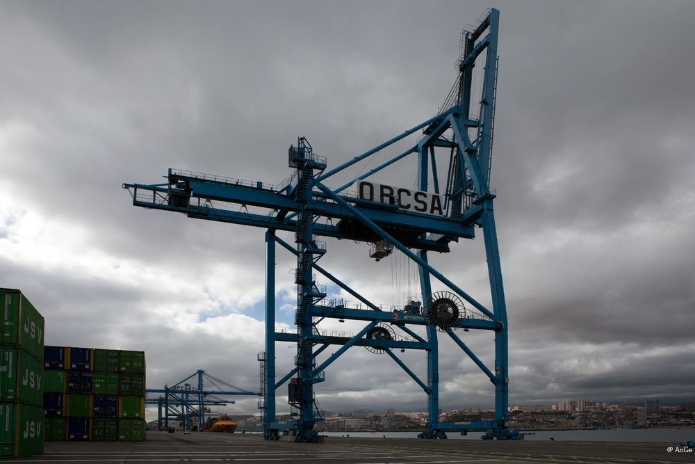 Containerhafen Las Palmas