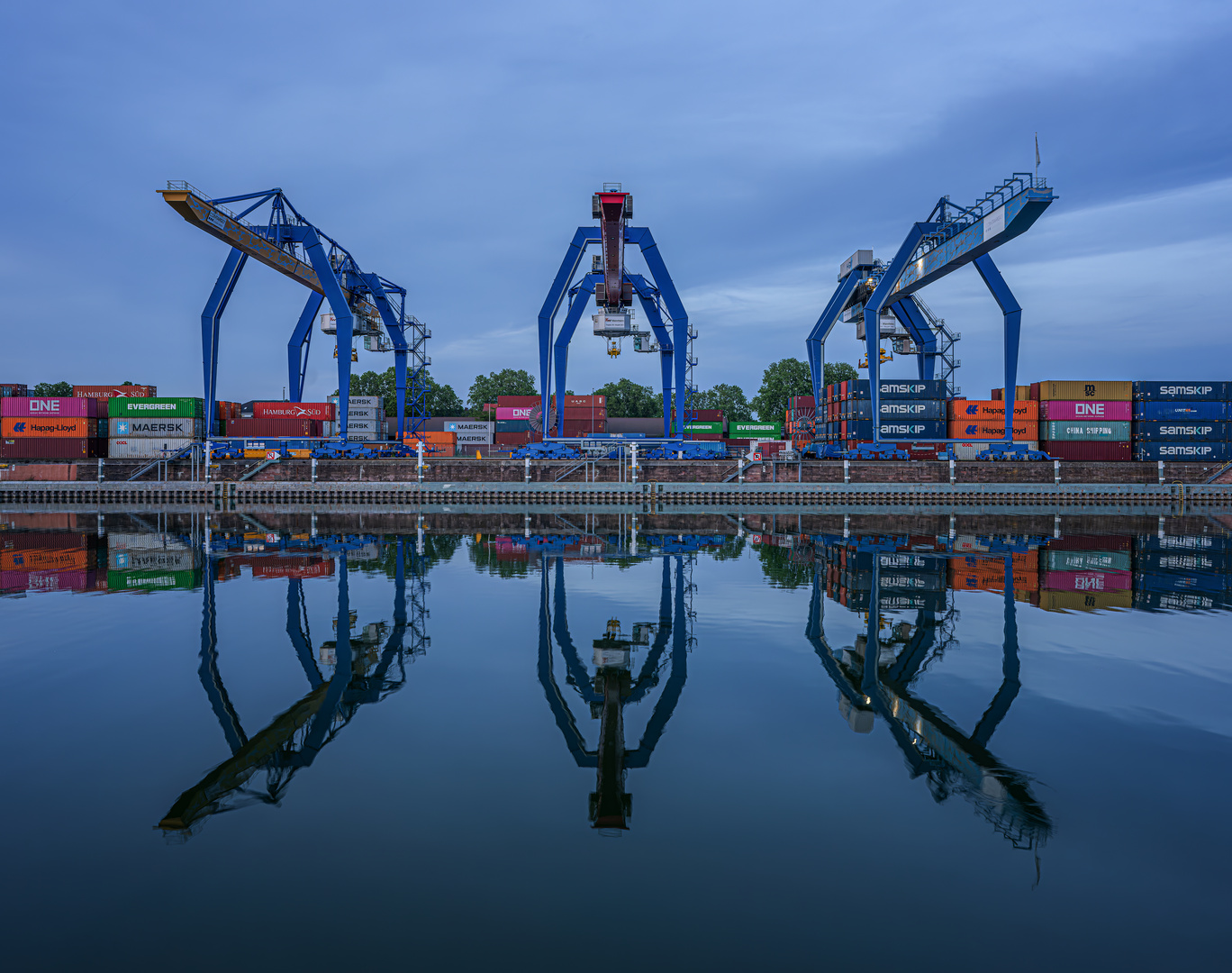 Containerhafen Mannheim