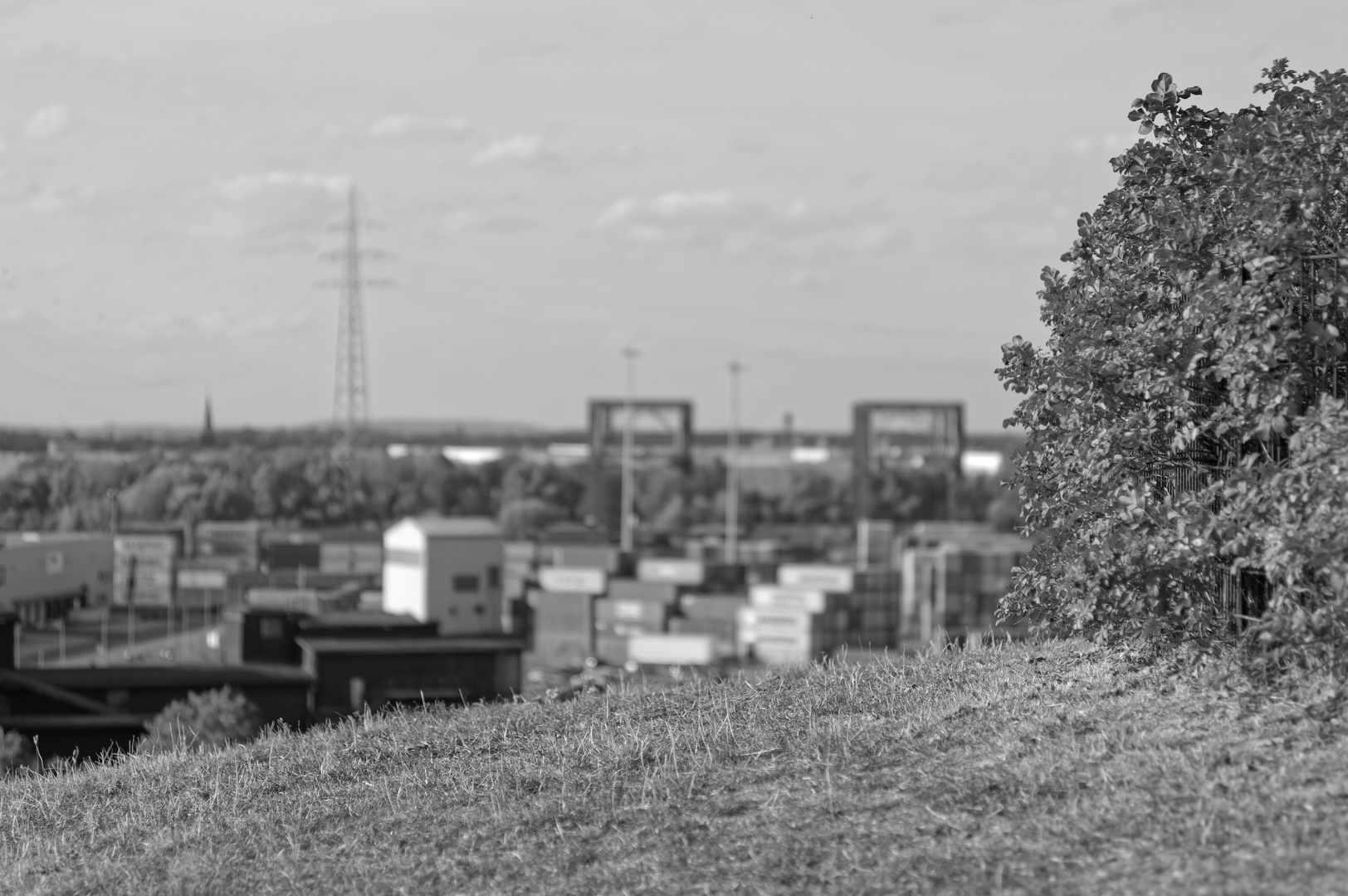 Containerport in Duisburg