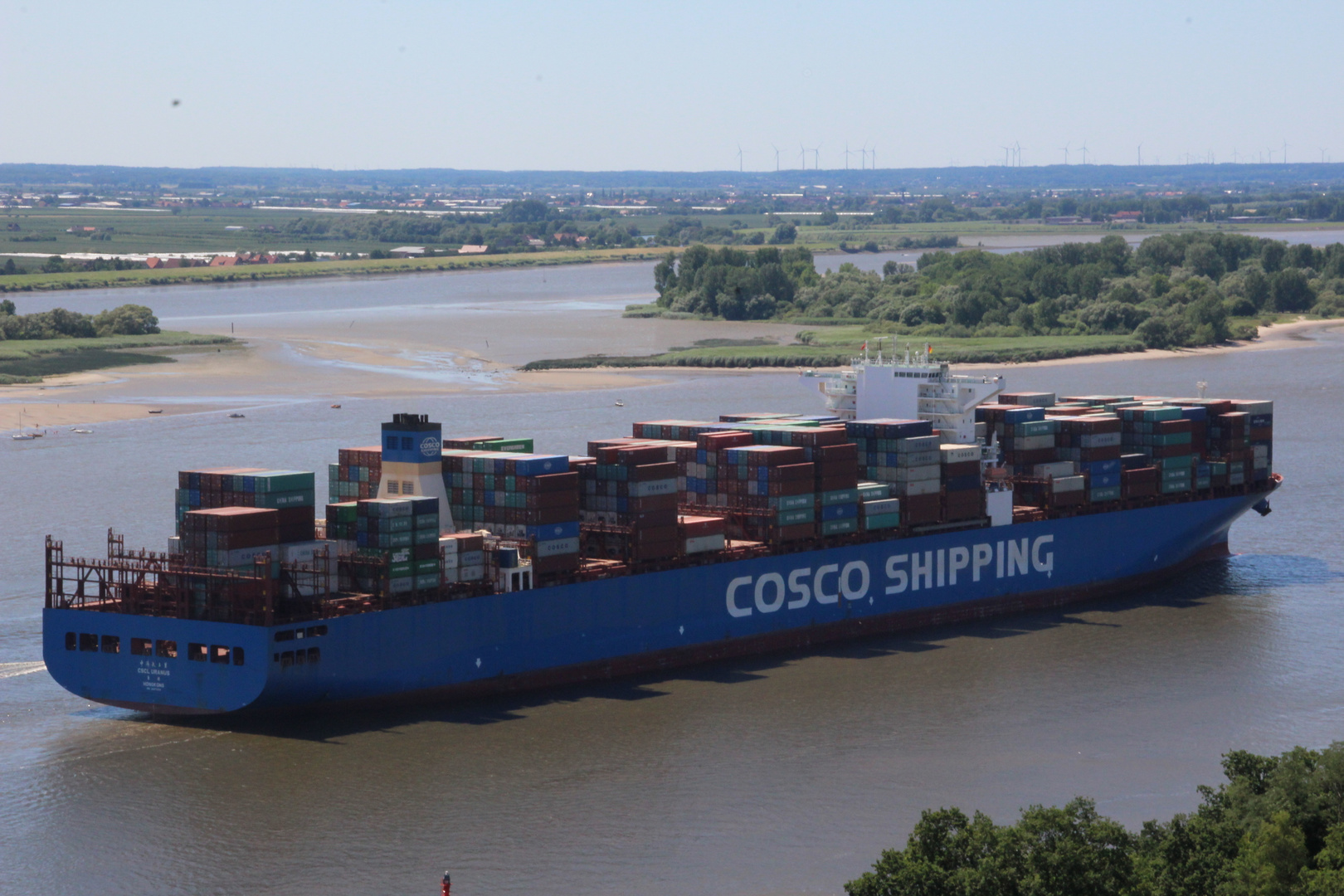 Containerriese CSCL URANUS