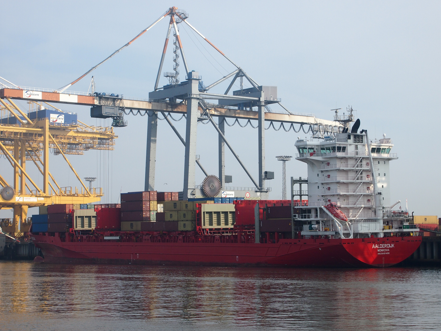 Containerschiff Aalderdijk