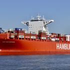 Containerschiff CAP SAN RAPHAEL verlässt Hamburg