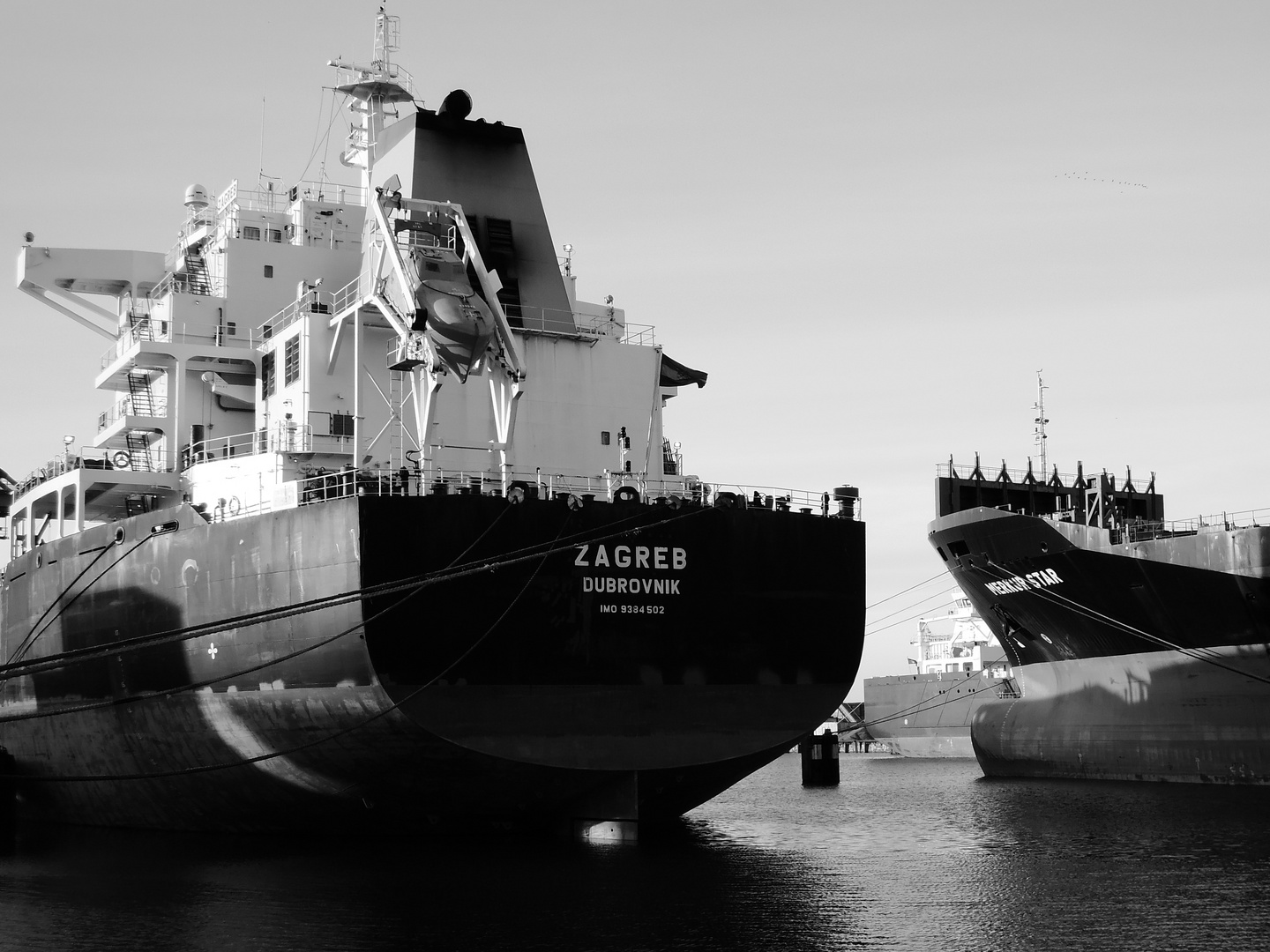 Containerschiff Merkur Star vs. Bulk Carrier Zagreb