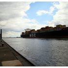 Containerschiff MSC Bruxelles