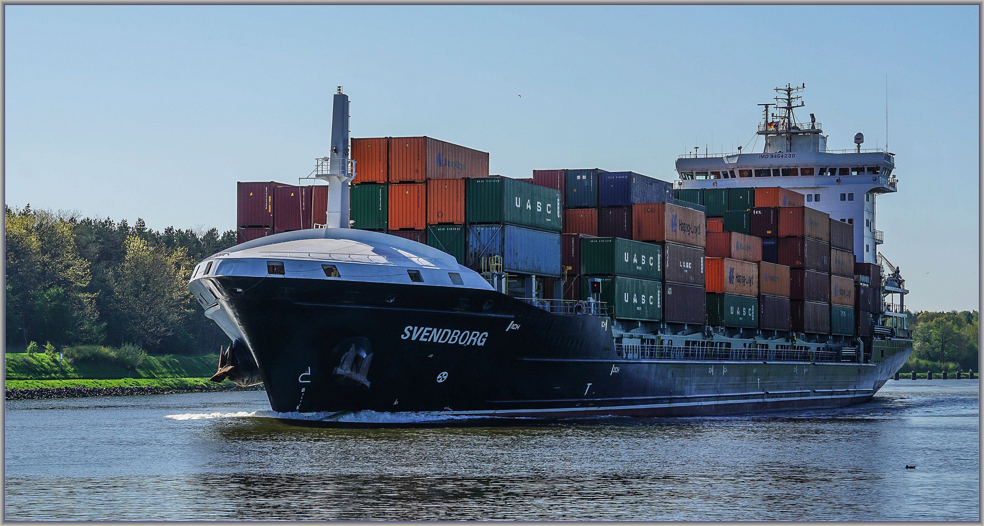 Containerschiff " SVENDBORG "